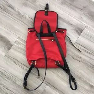 ❤️Rare? Galeries Lafayette Backpack Red At the grand launch of the Parisian Luxury Multi Designer  main image 3